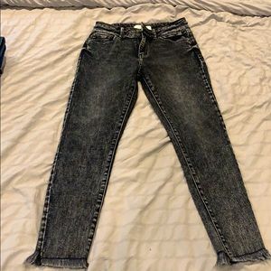 KanCan Dark Black Jeans